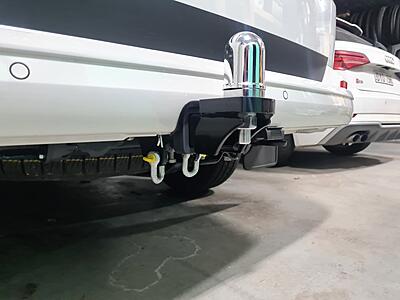 Vw caravelle shop tow bar