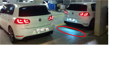 Improved reversing camera view with LED plate number light mod-led-backing-light-png