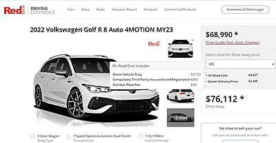 Golf R 2022 Hatch or Wagon Pricing-golf-8-red-book-jpg